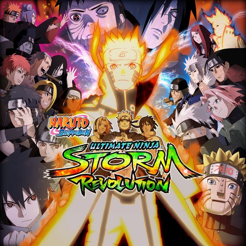 Naruto Ultimate Ninja Storm box art for Playstation 3